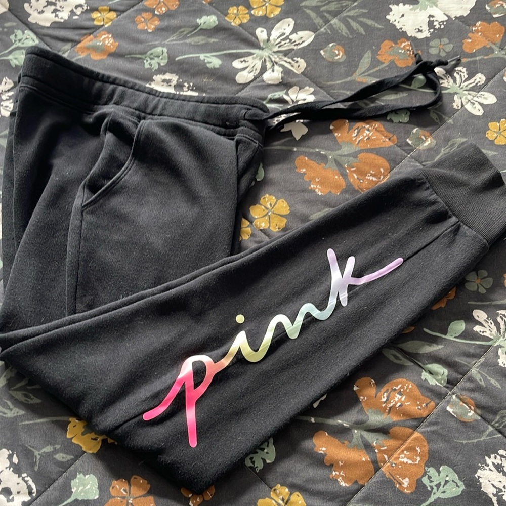 VICTORIAS SECRET PINK SKINNY JOGGER LEGGING SWEAT PANT TIGHT